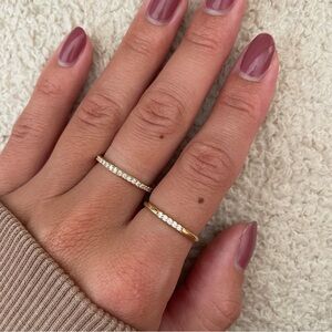 Diamond Row Stackable Ring Size 5.5 - Ring Concierge